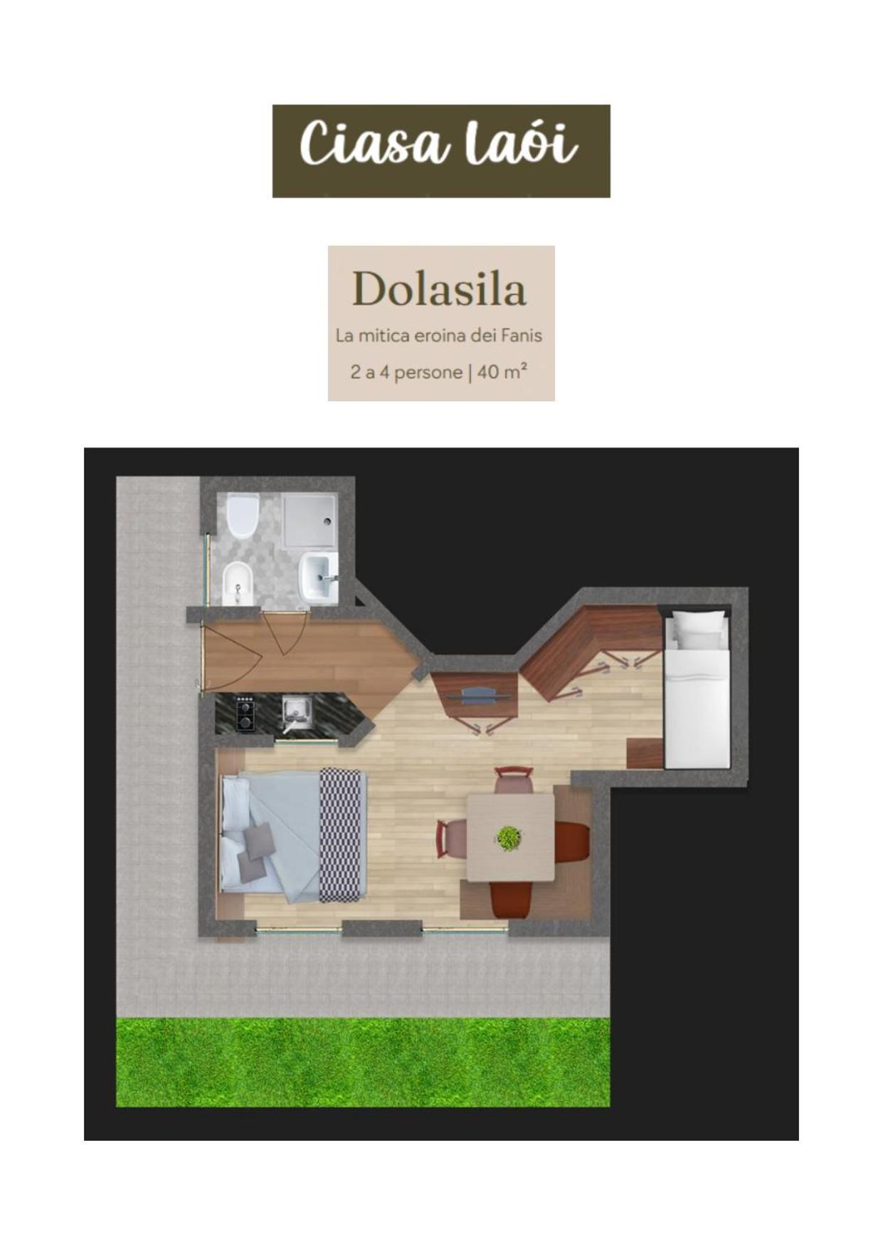 Apartment Ciasa Laoi 산카시아노 외부 사진